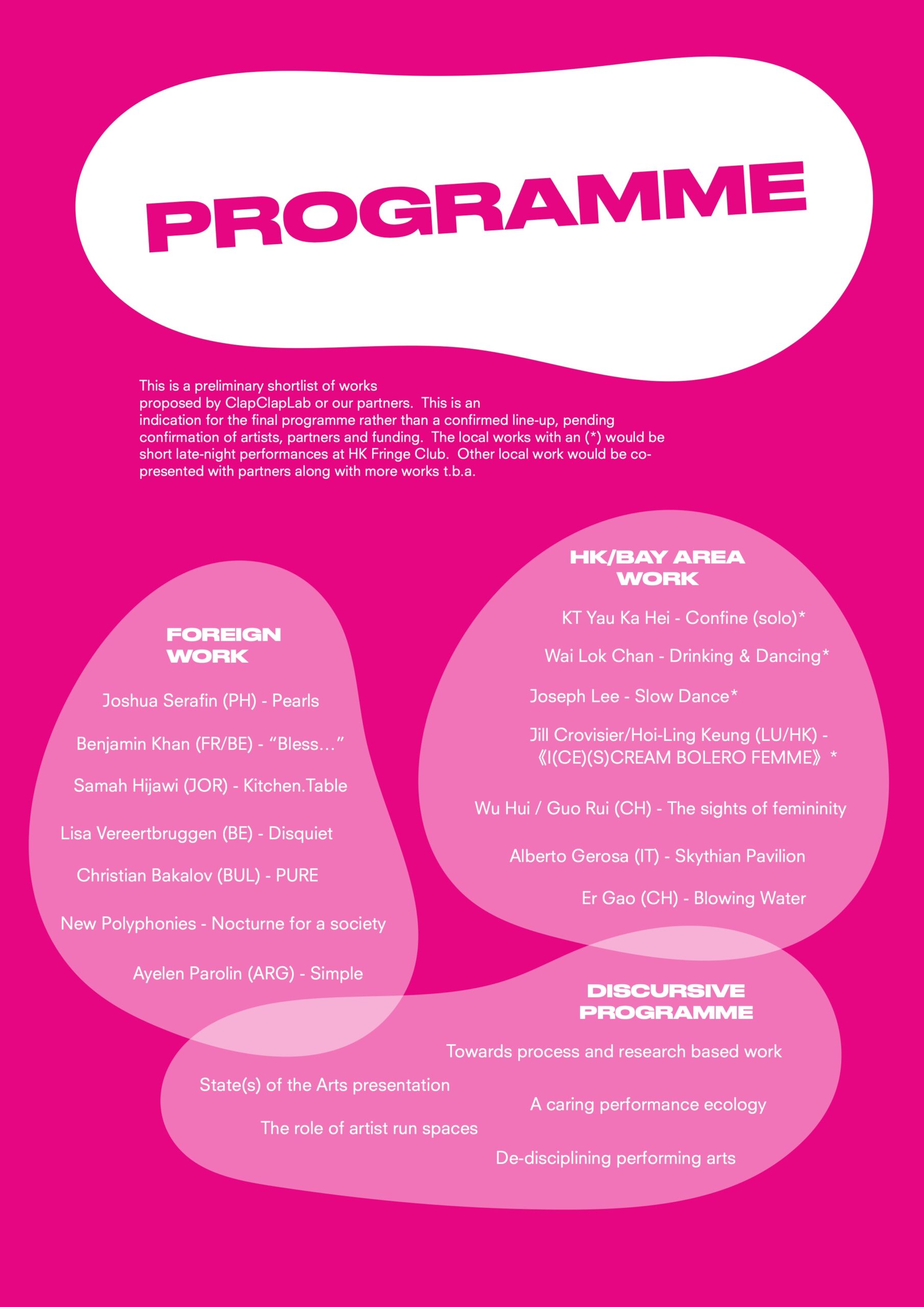 Preliminary Programme